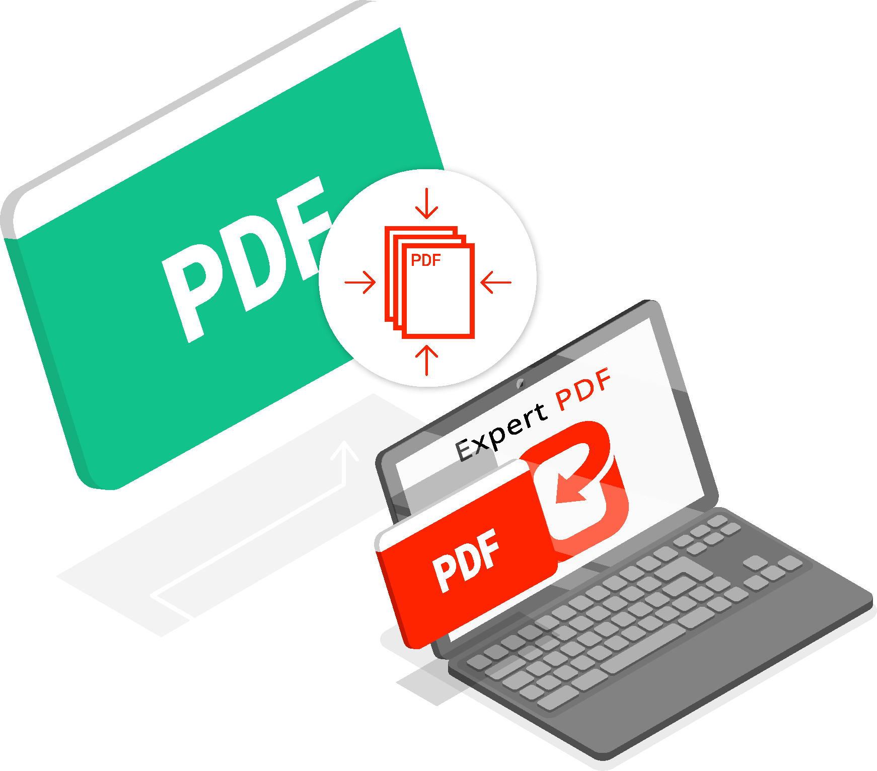 HOW TO COMPRESS A PDF FILE USING EXPERT PDF