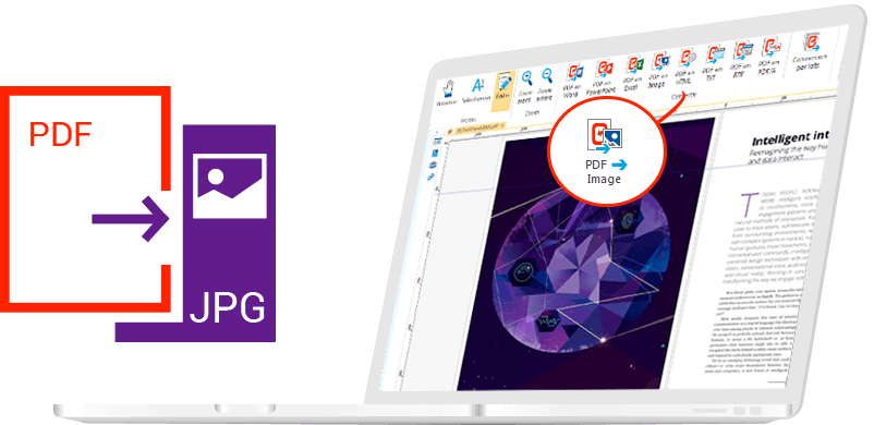Conversione di file PDF in JPG grazie a Expert PDF